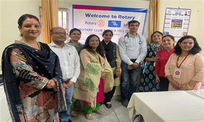 Rotary Club Shimla Hill Queens Organizes Medical Camp at Kanda Jail, Supports Inmates with Hygiene Kits and TVs