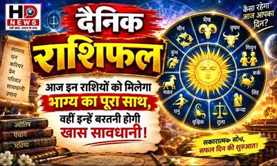 आज का राशिफल: 18 सितम्बर 2026; जानें मेष से लेकर मीन राशि तक के लिए कैसा रहेगा आज का दिन!
